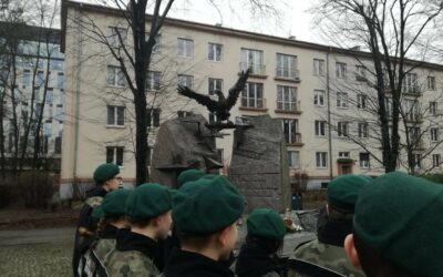 Lekcja pamięci przy Pomniku Ofiar Komunizmu